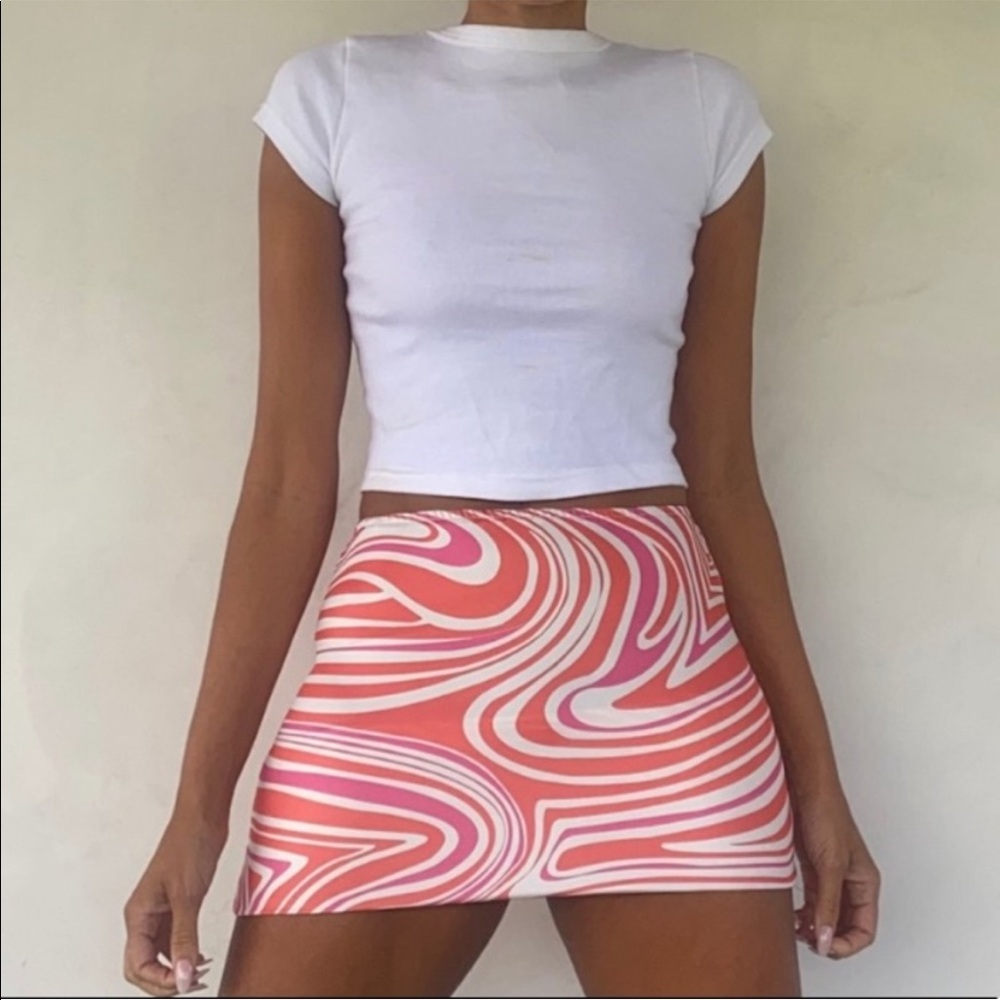 Vintage abstract skirt